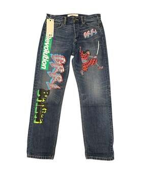 BNWT MARC by MARC JACOBS Annie Boyfriend Samurai Jeans Sz 28 X 30
